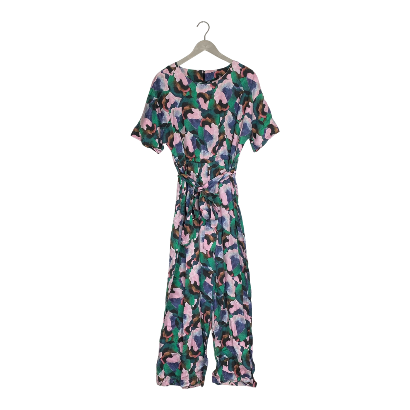 Aarre manuela belted jumpsuit, abstract | woman XL