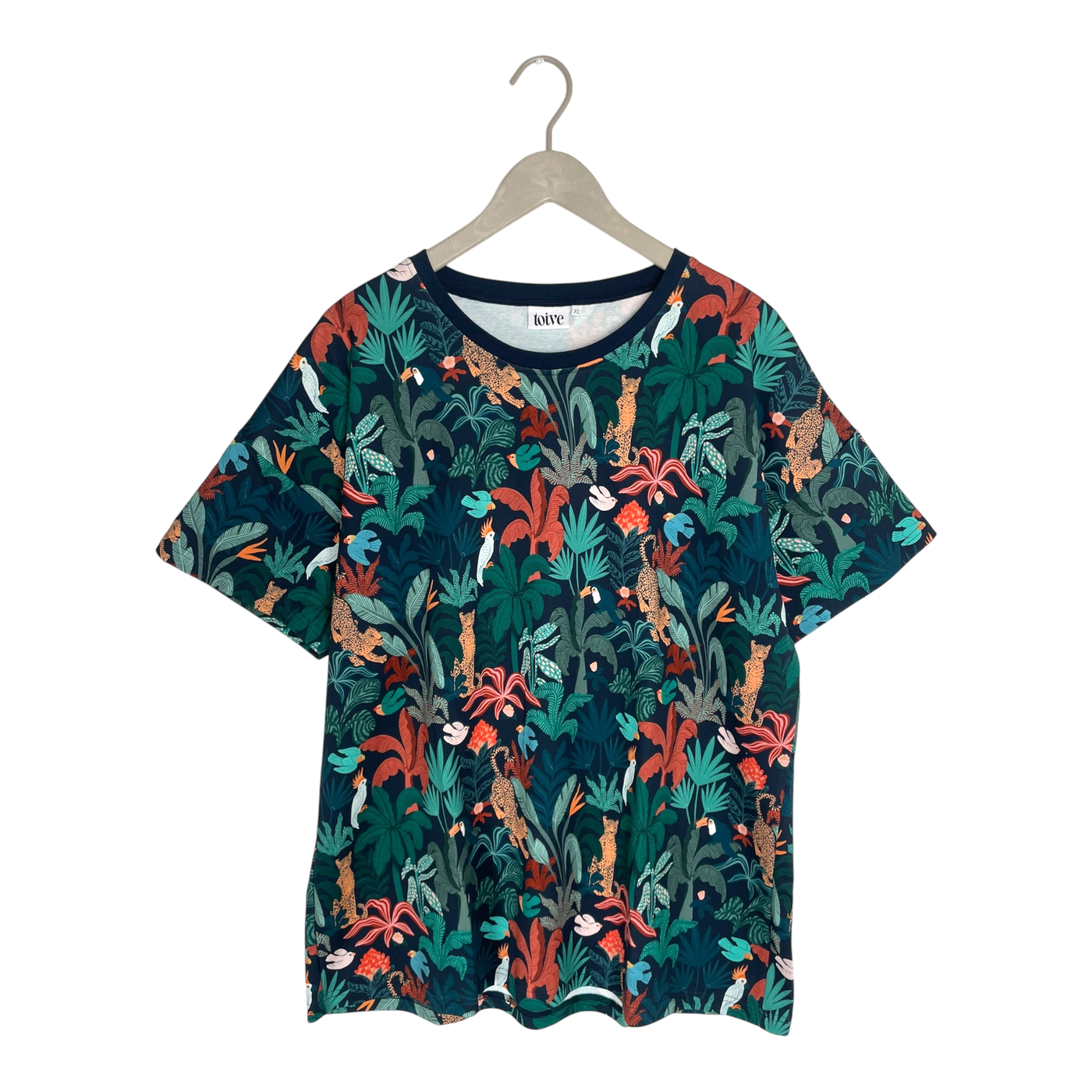 Toive tropical forest t-shirt, multicolor | adult XL