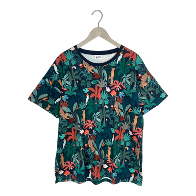 Toive tropical forest t-shirt, multicolor | adult XL