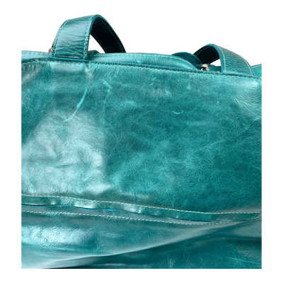 Harold's Bags lanscape travel bag small, turquoise