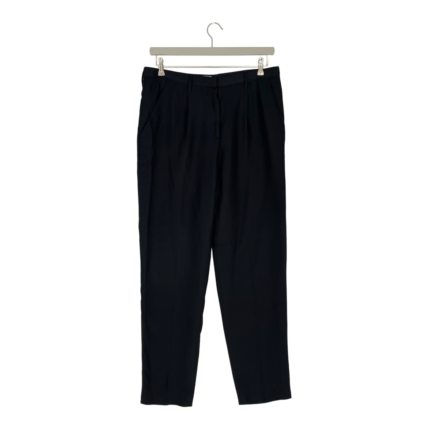 Acne silk pants, black | woman 40