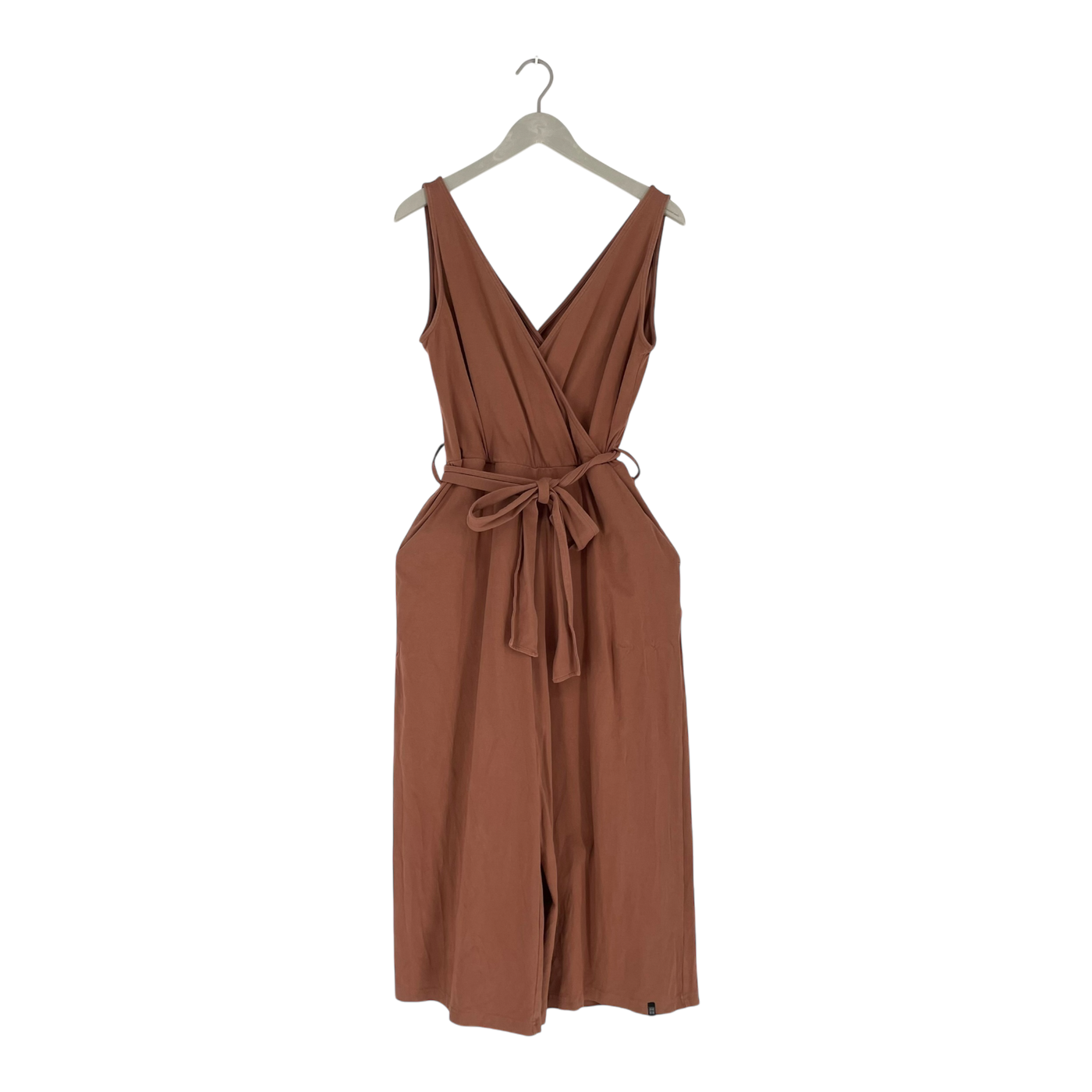 Kaiko wrap jumpsuit, caramel | woman M