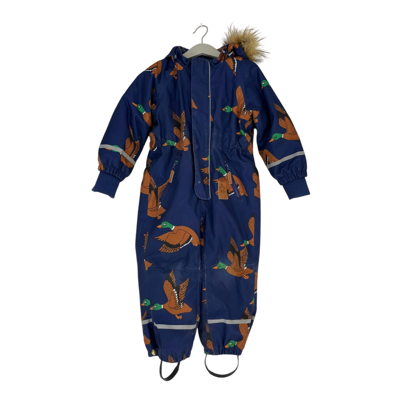 Mini Rodini kebnekaise winter overall, birds | 92cm