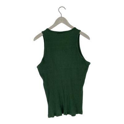 Riva Clothing rib top, dark green | woman XXXL