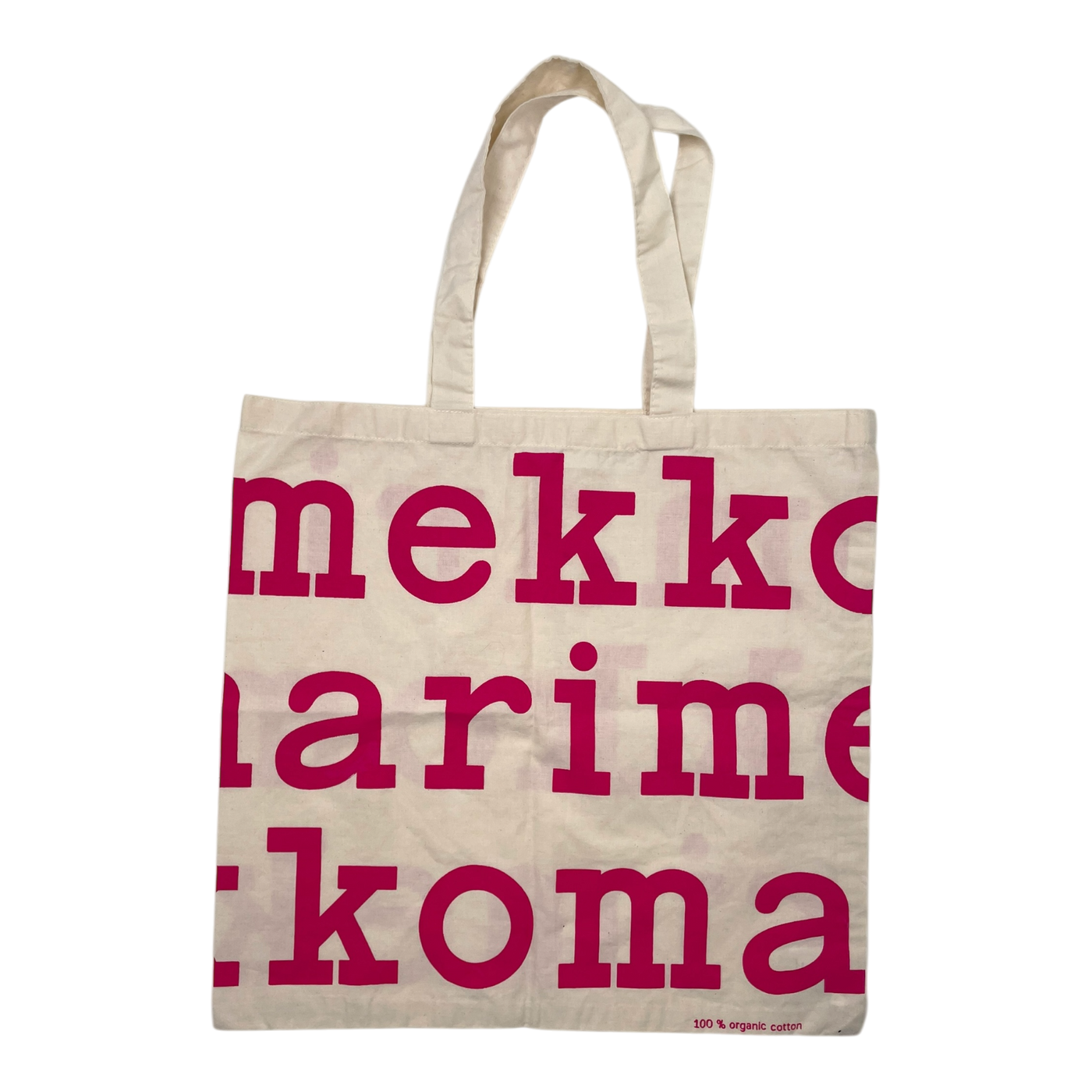 Marimekko logo bag, pink