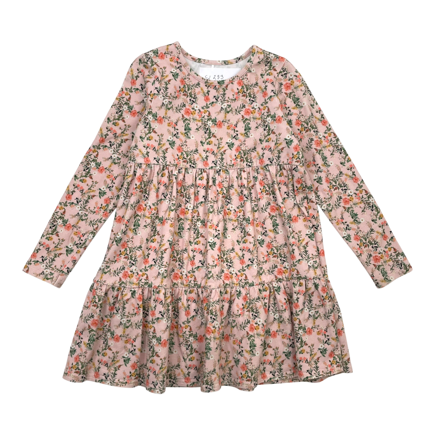 Metsola dress, flower | 110/116cm