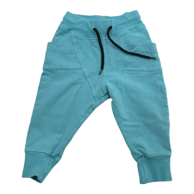 Gugguu sweatpants, turquoise | 80cm