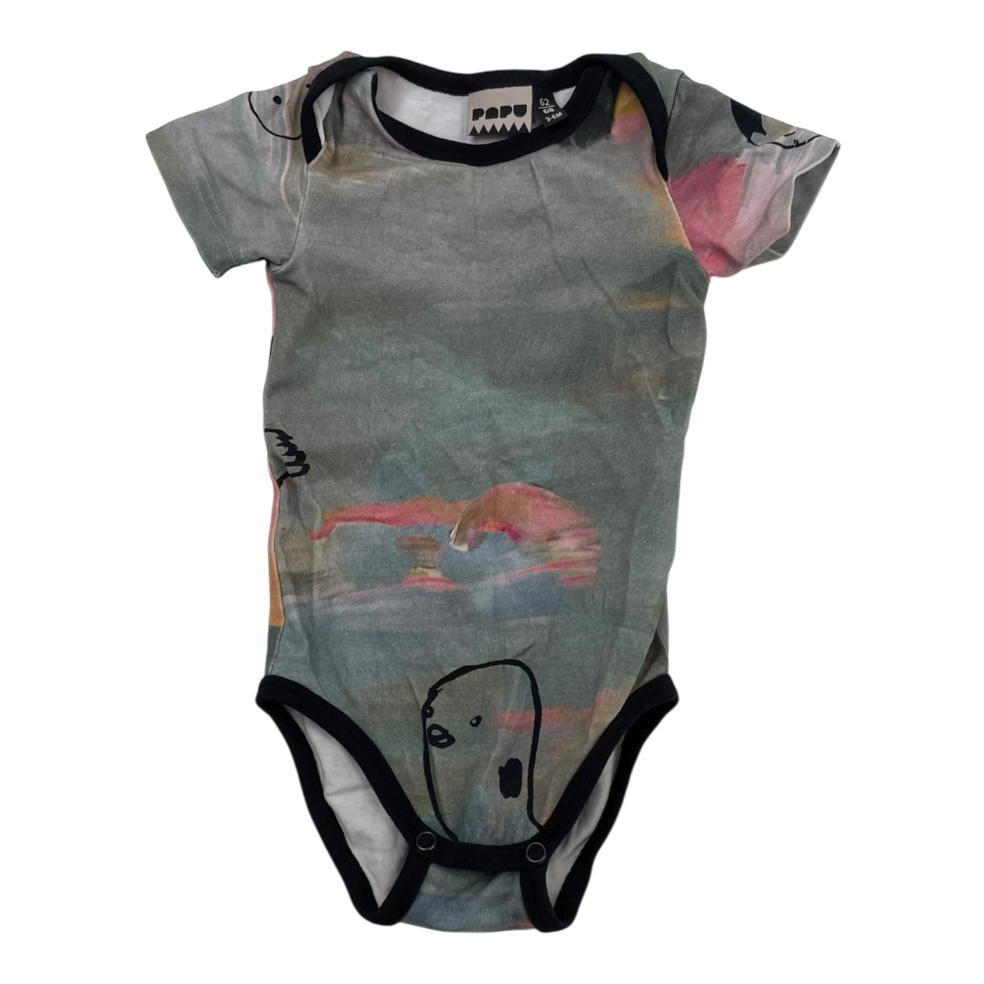 Papu body, watercolor | 62/68cm