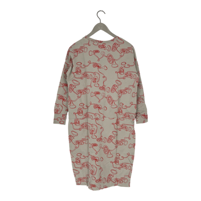 Papu giant split dress, trumpets | woman XS