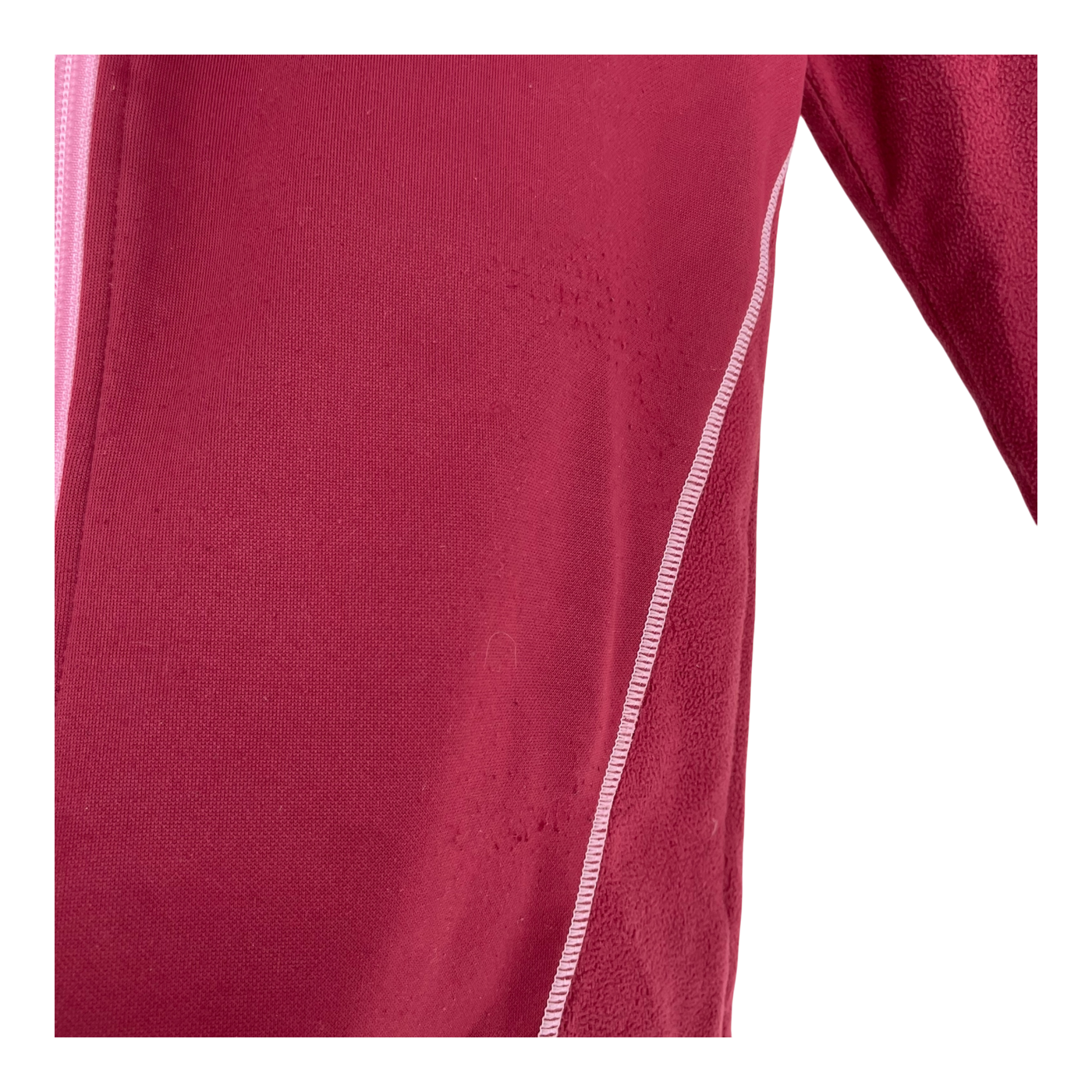Kari Traa midlayer fleece jacket, wine red | woman S