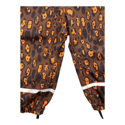 Mini Rodini shell pants, leopard | 80/86cm