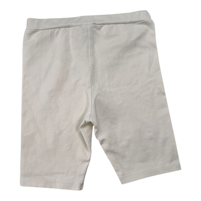 Gugguu biker shorts, white | 110cm