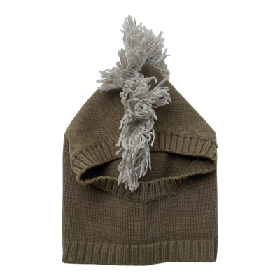 Stella McCartney balaclava, olive | 52/54cm