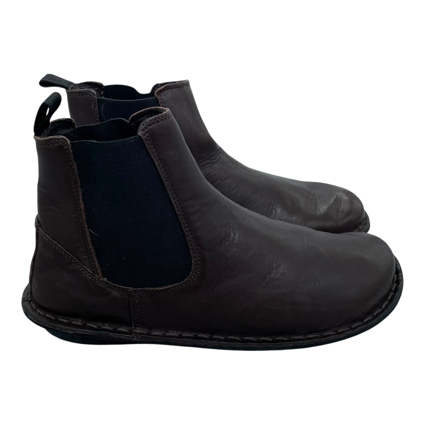 VIBAe Helsinki leather boots, cocoa brown | 39