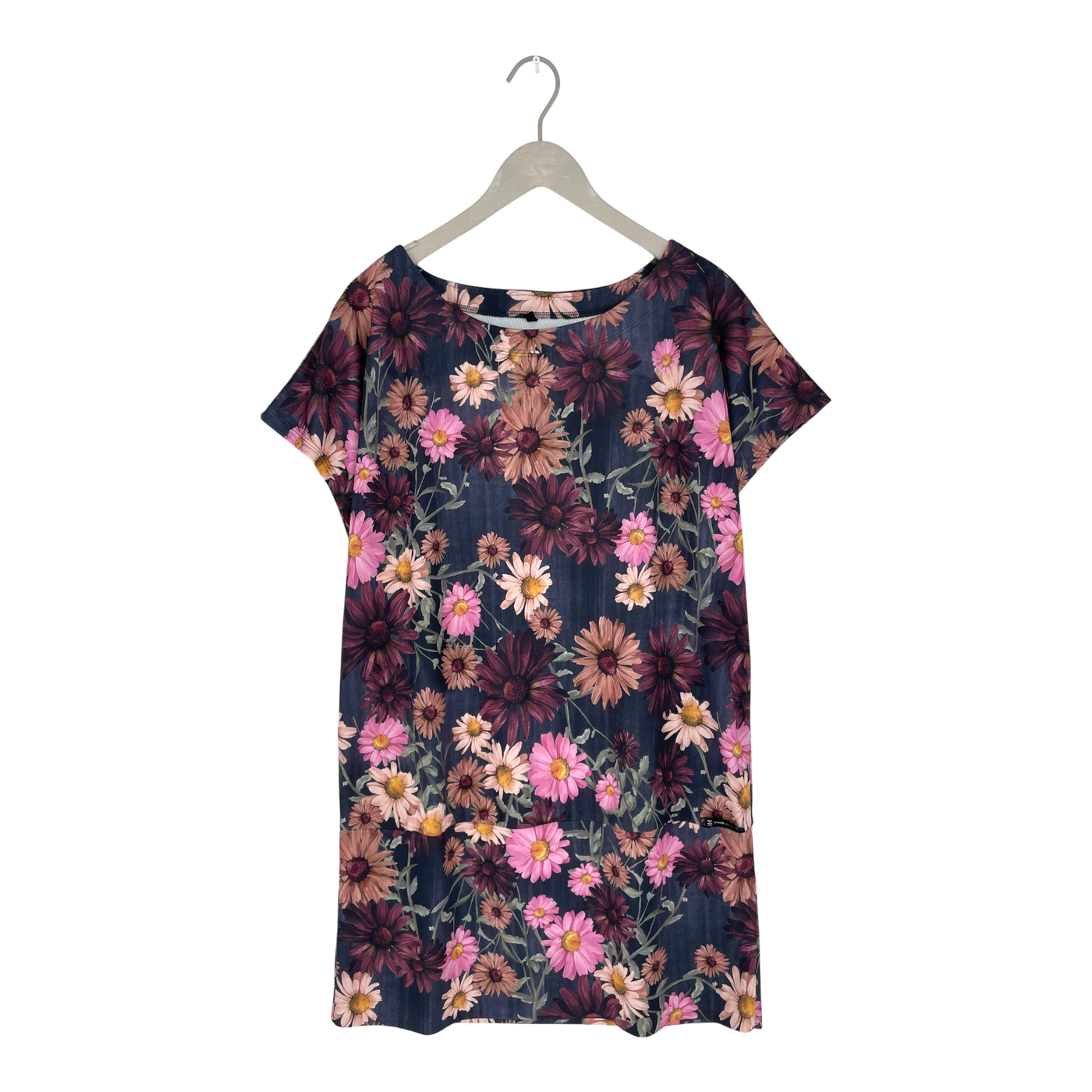 Ommellinen sports t-shirt, vintage flowers | woman XXL