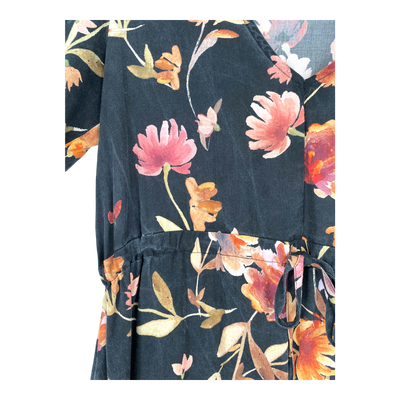Kaiko flowy dress, night bloom | woman XS