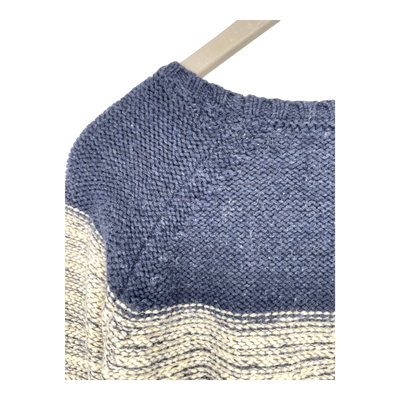 Peak Performance melba knit, dark blue/vanilla | woman L