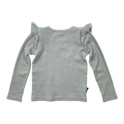 Metsola frill shirt, mint | 98cm
