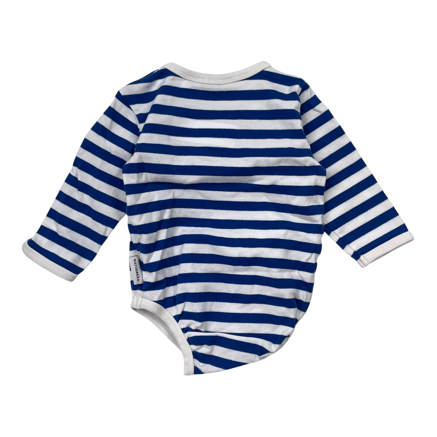 Marimekko vinde stripe body, white/blue | 68cm
