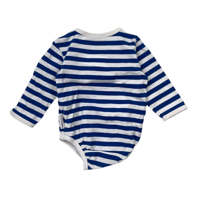 Marimekko vinde stripe body, white/blue | 68cm