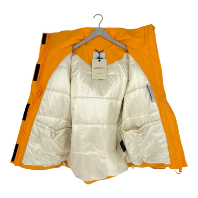 Embassy of Bricks and Logs norfolk parka, orange | unisex S