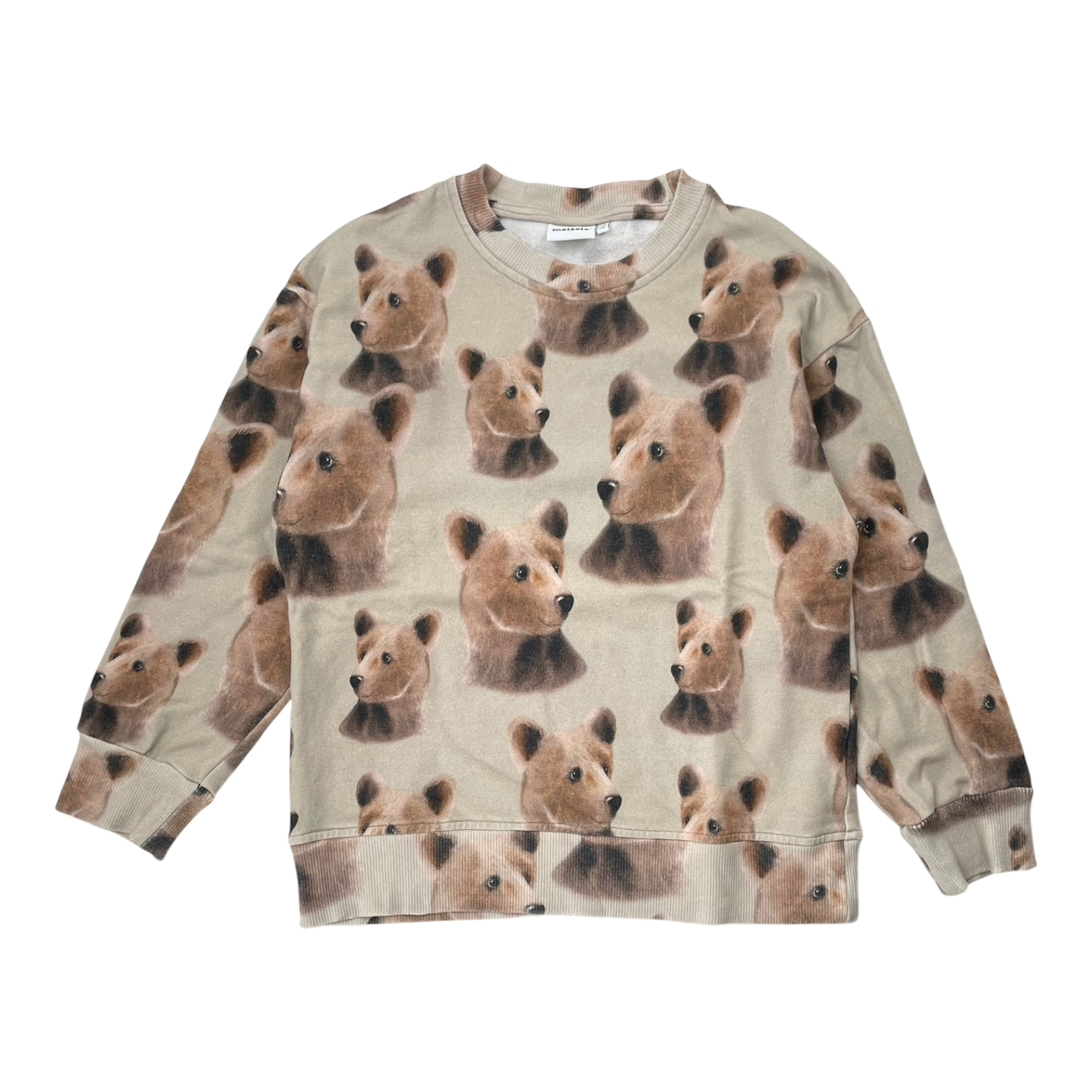 Metsola sweatshirt, bear | 110/116cm