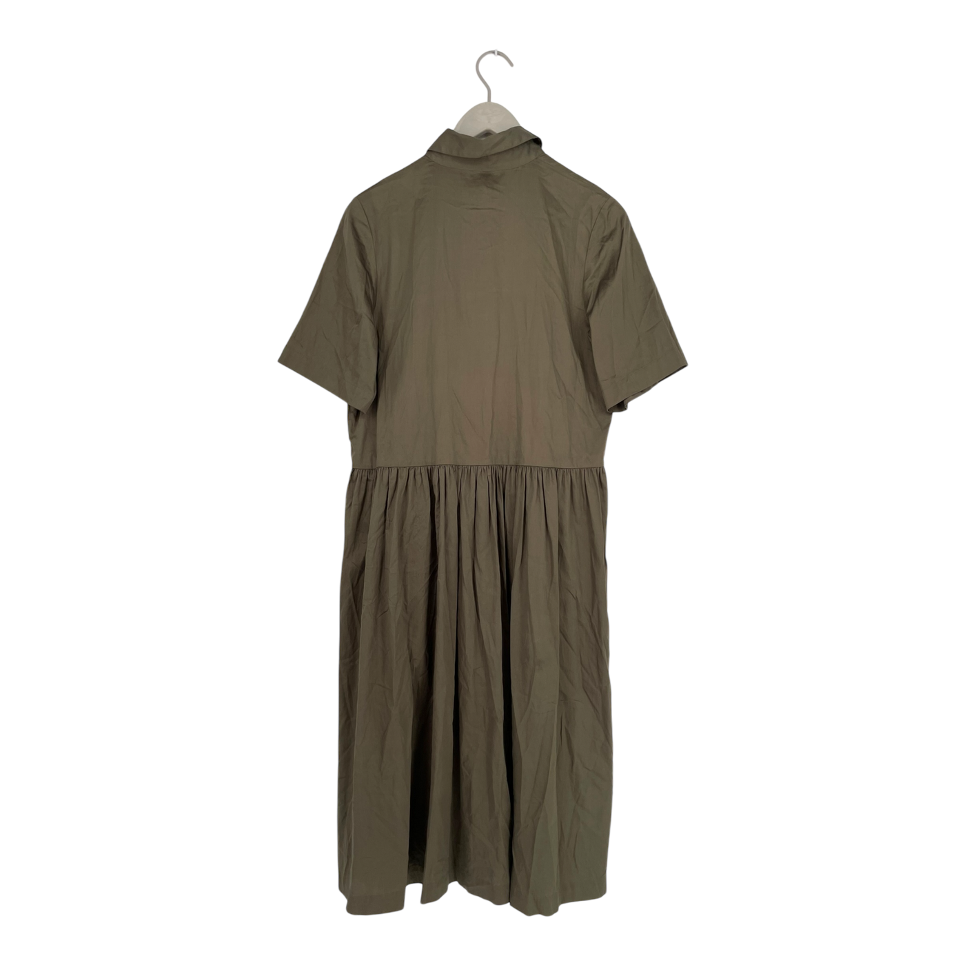 & Other Stories ss dress, olive green | woman 38