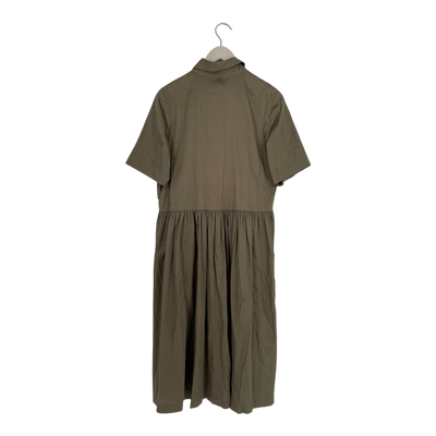& Other Stories ss dress, olive green | woman 38