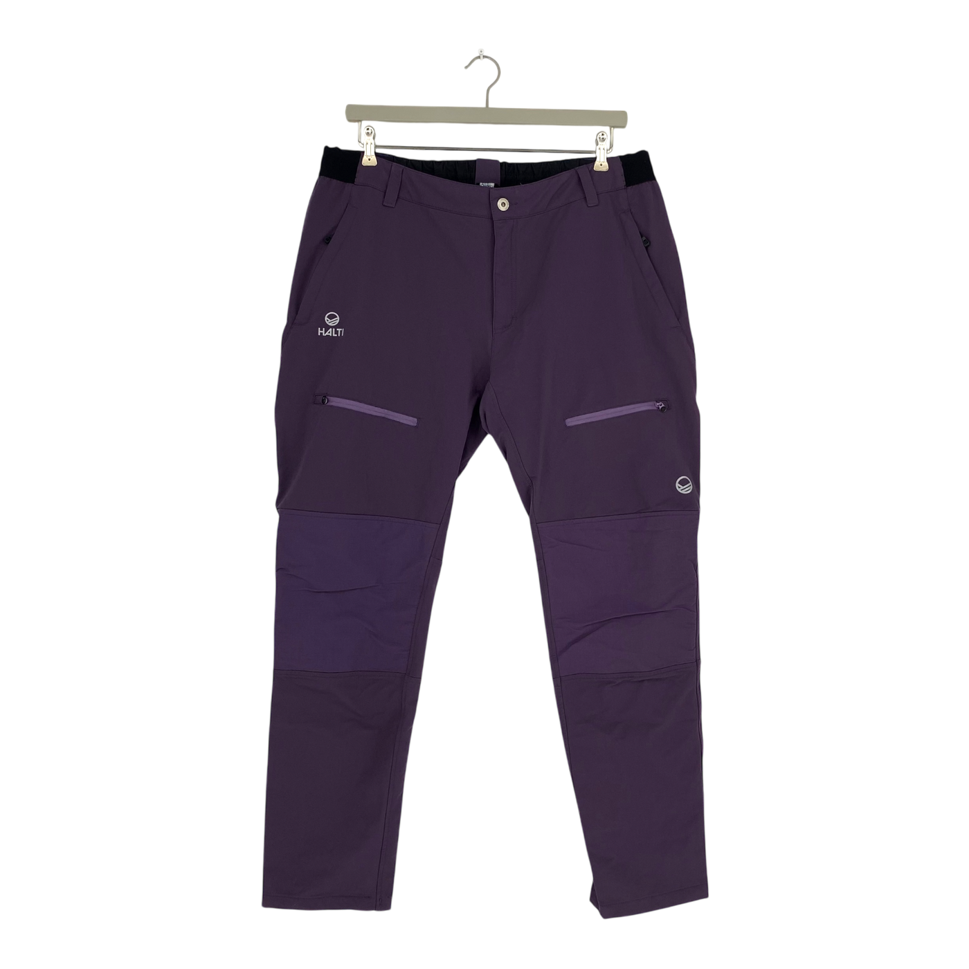 Halti Pallas warm x-strech pants, plum | woman 46+