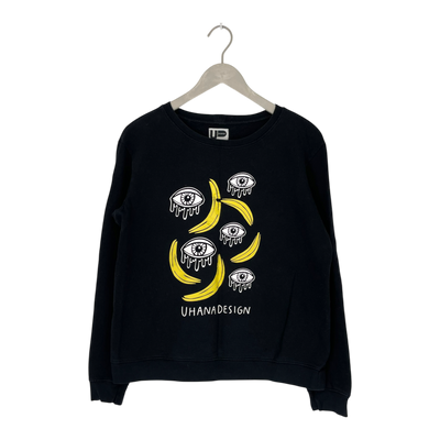 Uhana sweatshirt, bananas | woman XL