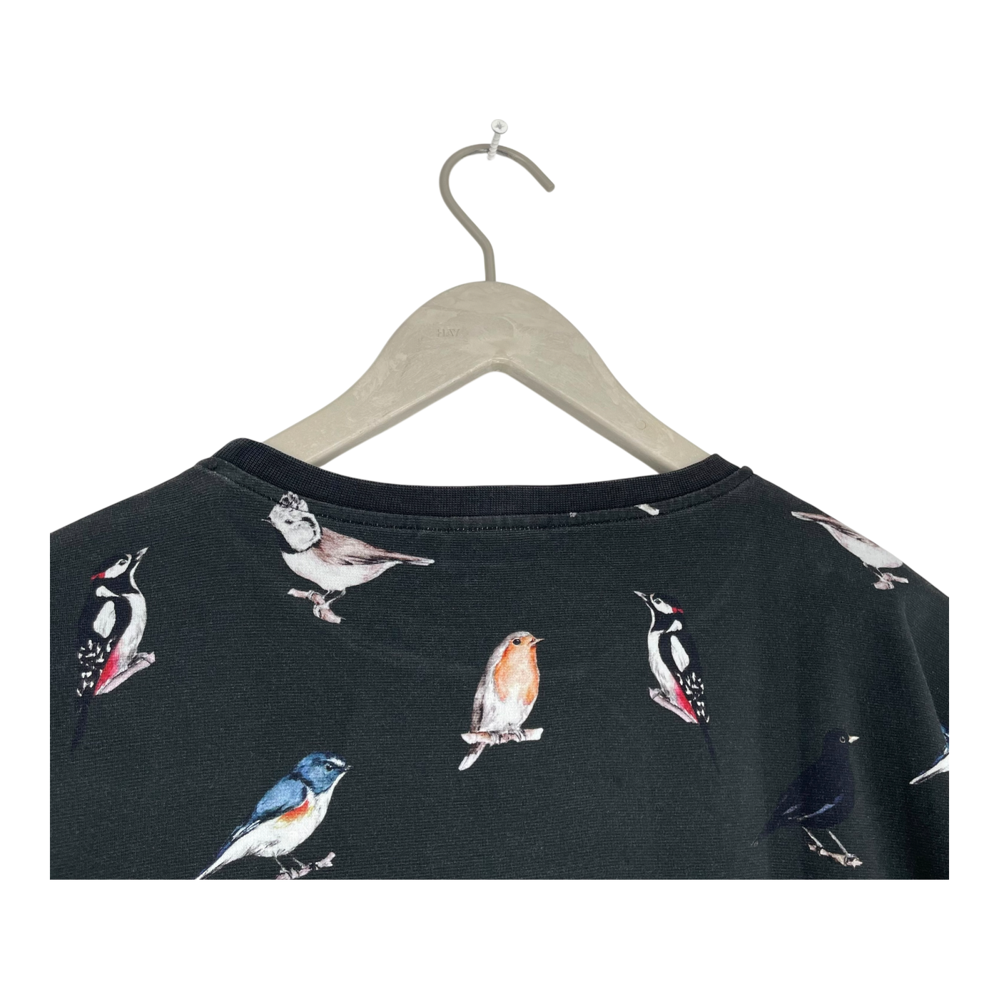Riva Clothing muisto t-shirt dress, birds | woman XS