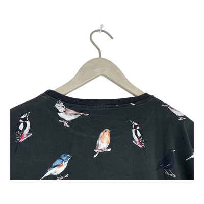 Riva Clothing muisto t-shirt dress, birds | woman XS