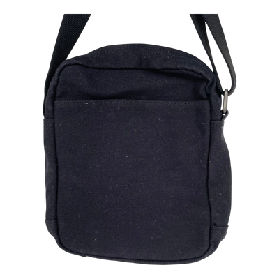 Holzrichter canvas crossbody bag, black