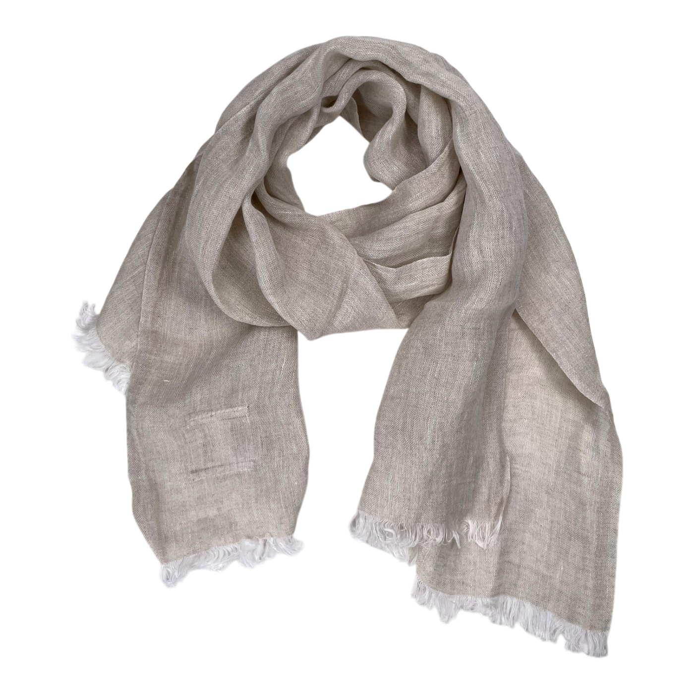 Lapuan Kankurit linen scarf, beige