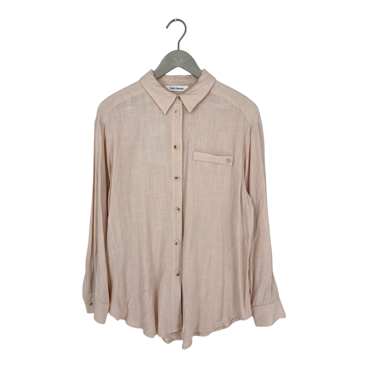 Soft Rebels samantha shirt, pale pink | woman S