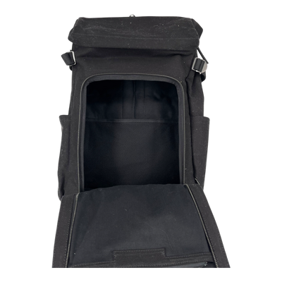 Holzrichter canvas backpack, black