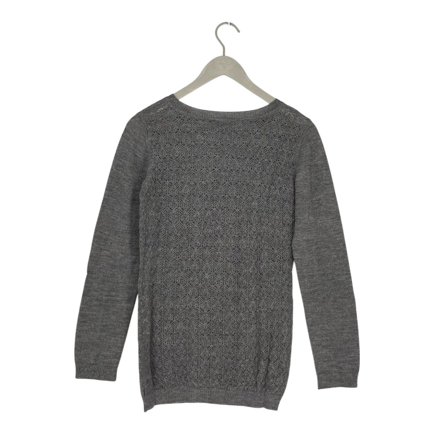 KARINFRAIDENRAIJ encaje knitted sweater, grey | woman L