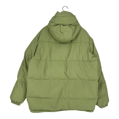 Embassy of Bricks and Logs rawdon puffer jacket, moss | unisex L