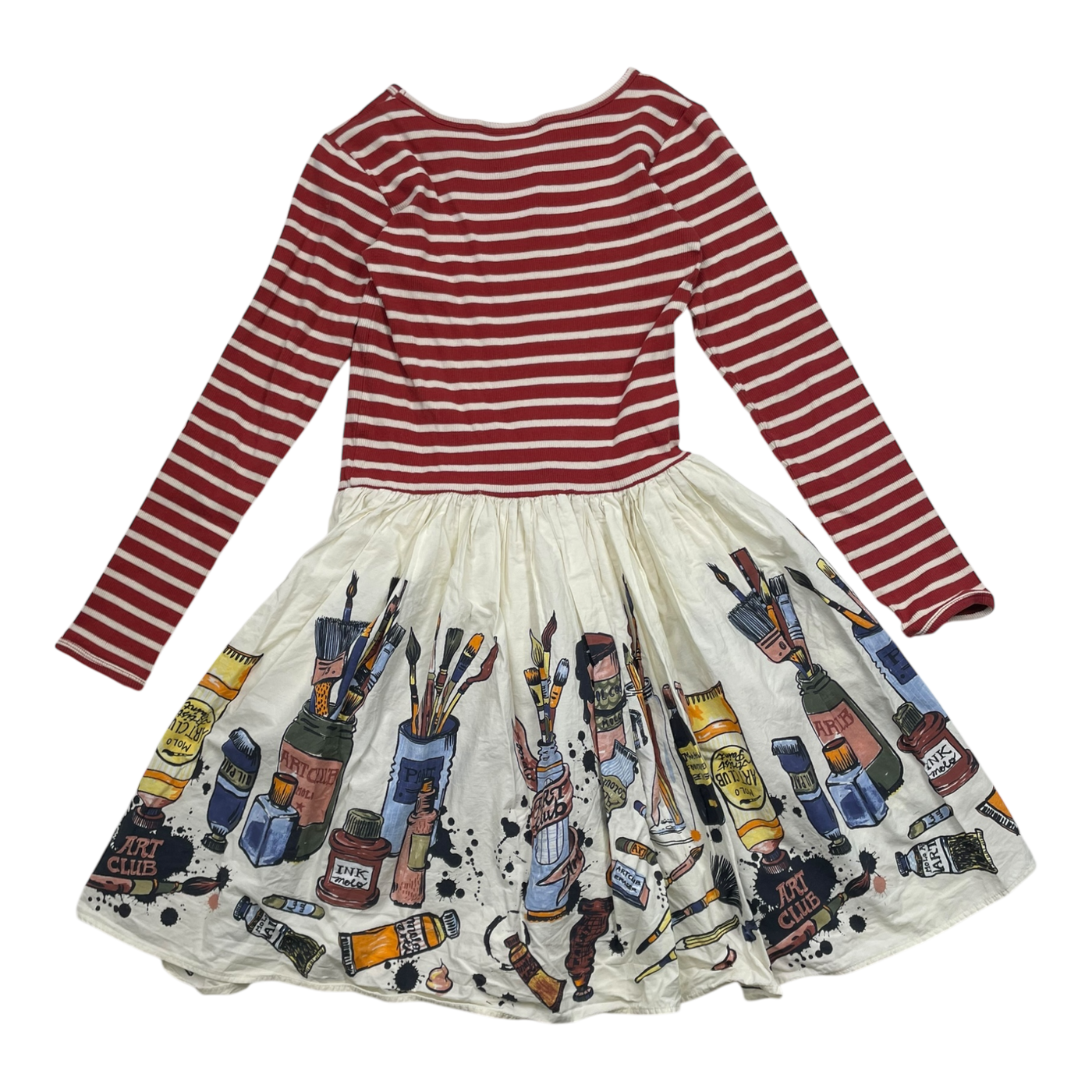 Molo casie dress, art club | 146/152cm