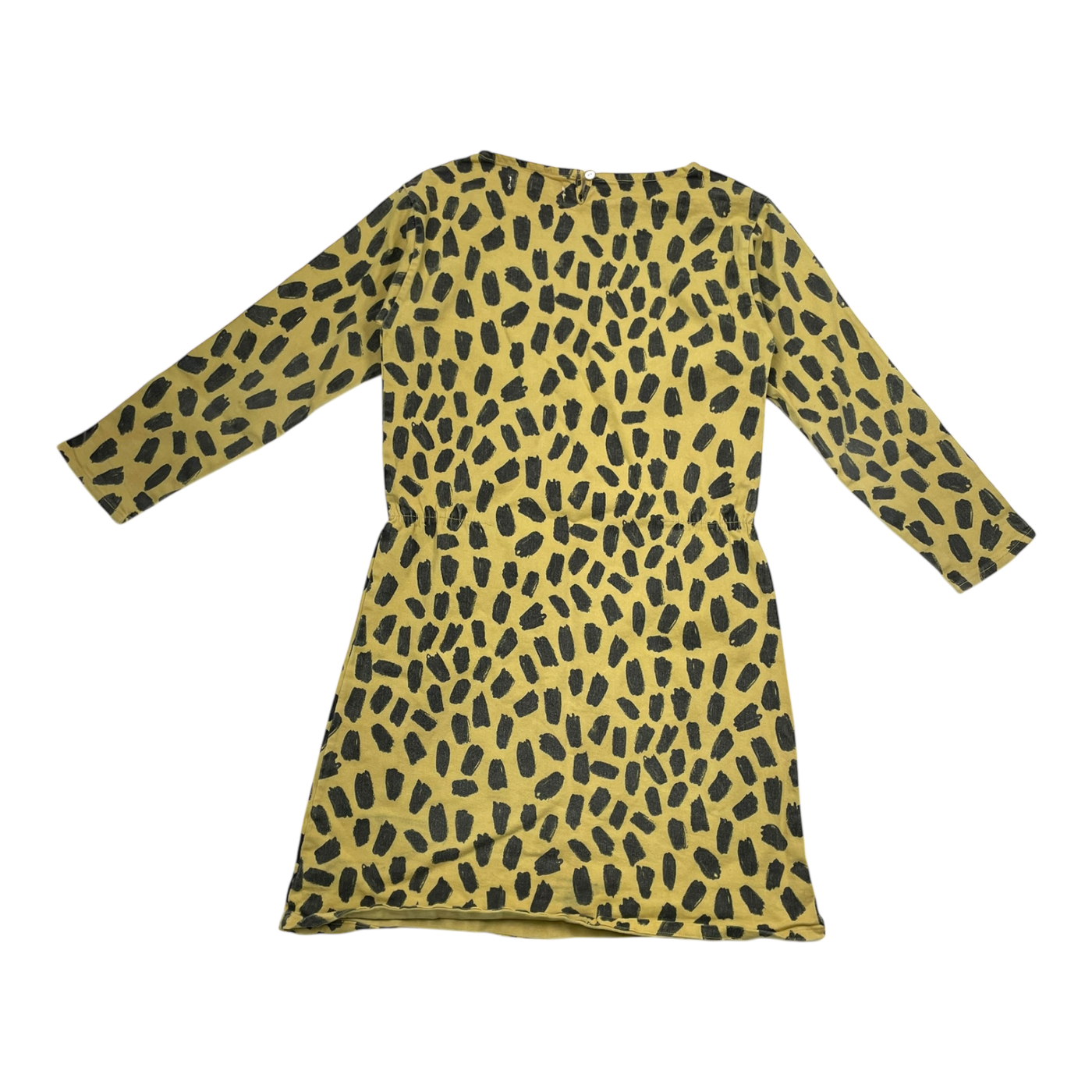 Bobo Choses woven dress, yellow | 134cm