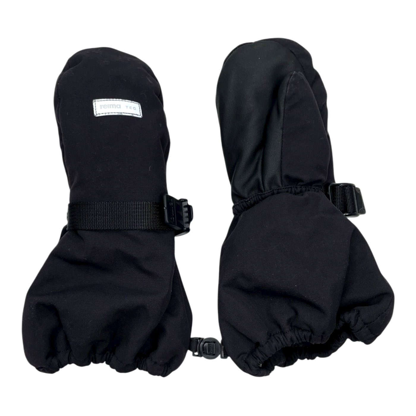 Reima ote winter gloves, black | 4-6y