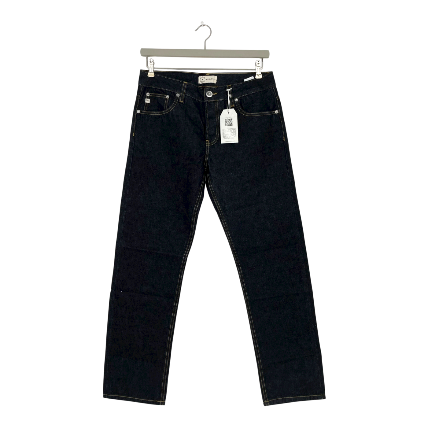 Mud Jeans bryce straigt jeans, dark denim | man 32/32
