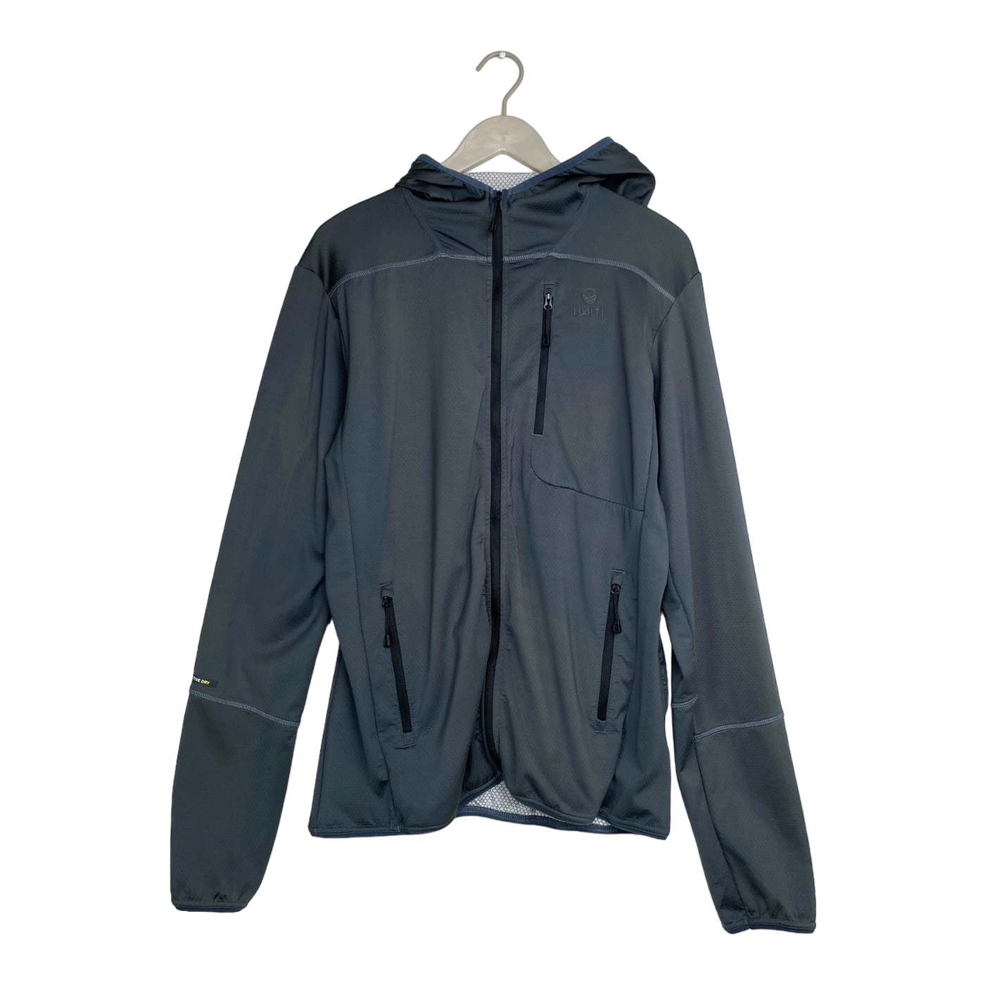 Halti hooded layer jacket, jet | man L