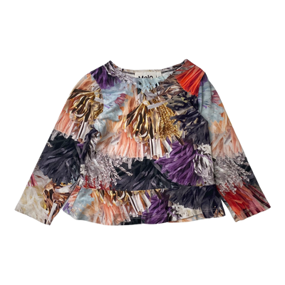 Molo frill shirt, multicolor | 92cm