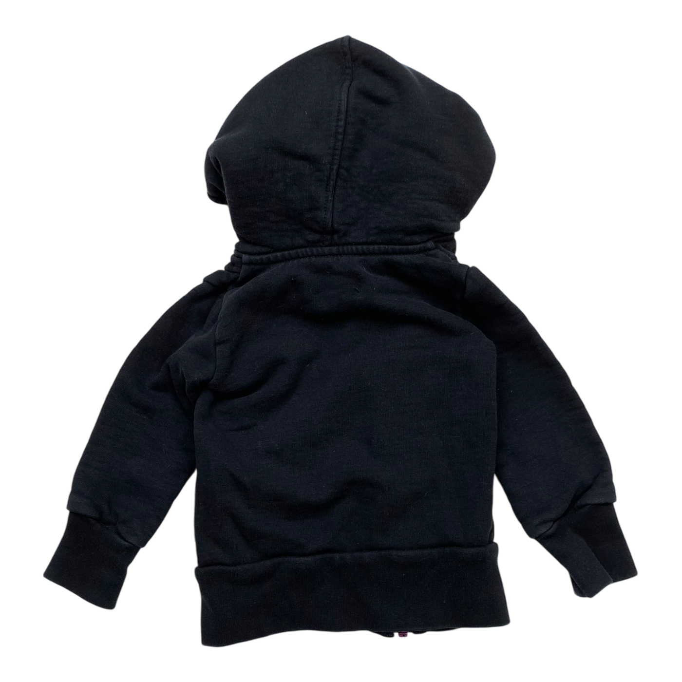 Gugguu zipper hoodie, black | 86cm