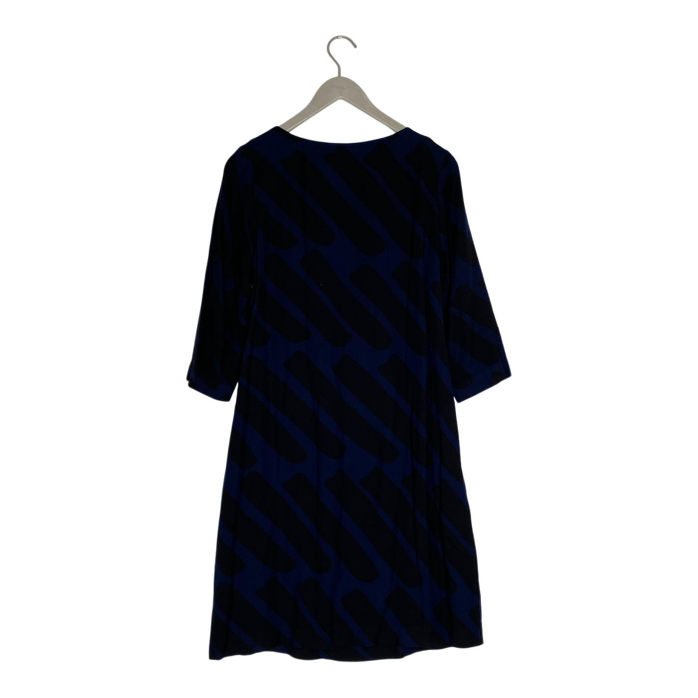 Marimekko stidit staccato dress, black & blue  | woman 36