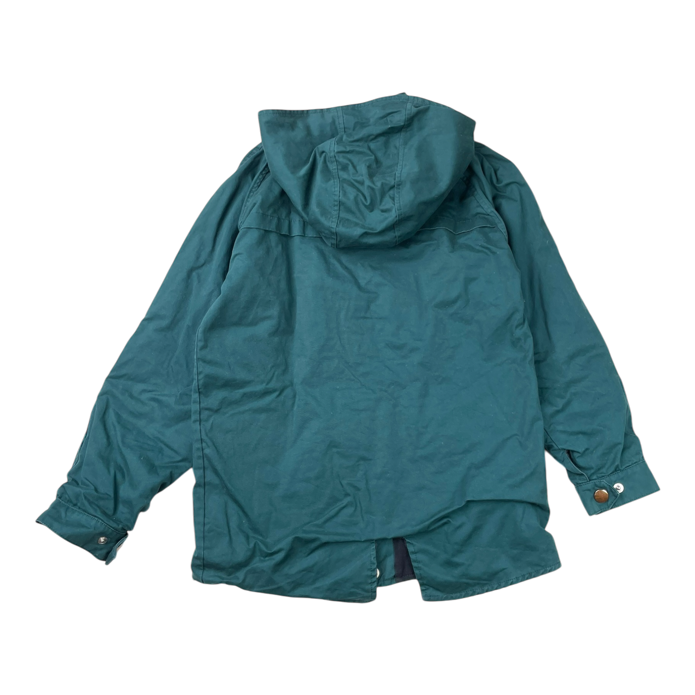 Aarre hooded parka, teal | 146/152cm