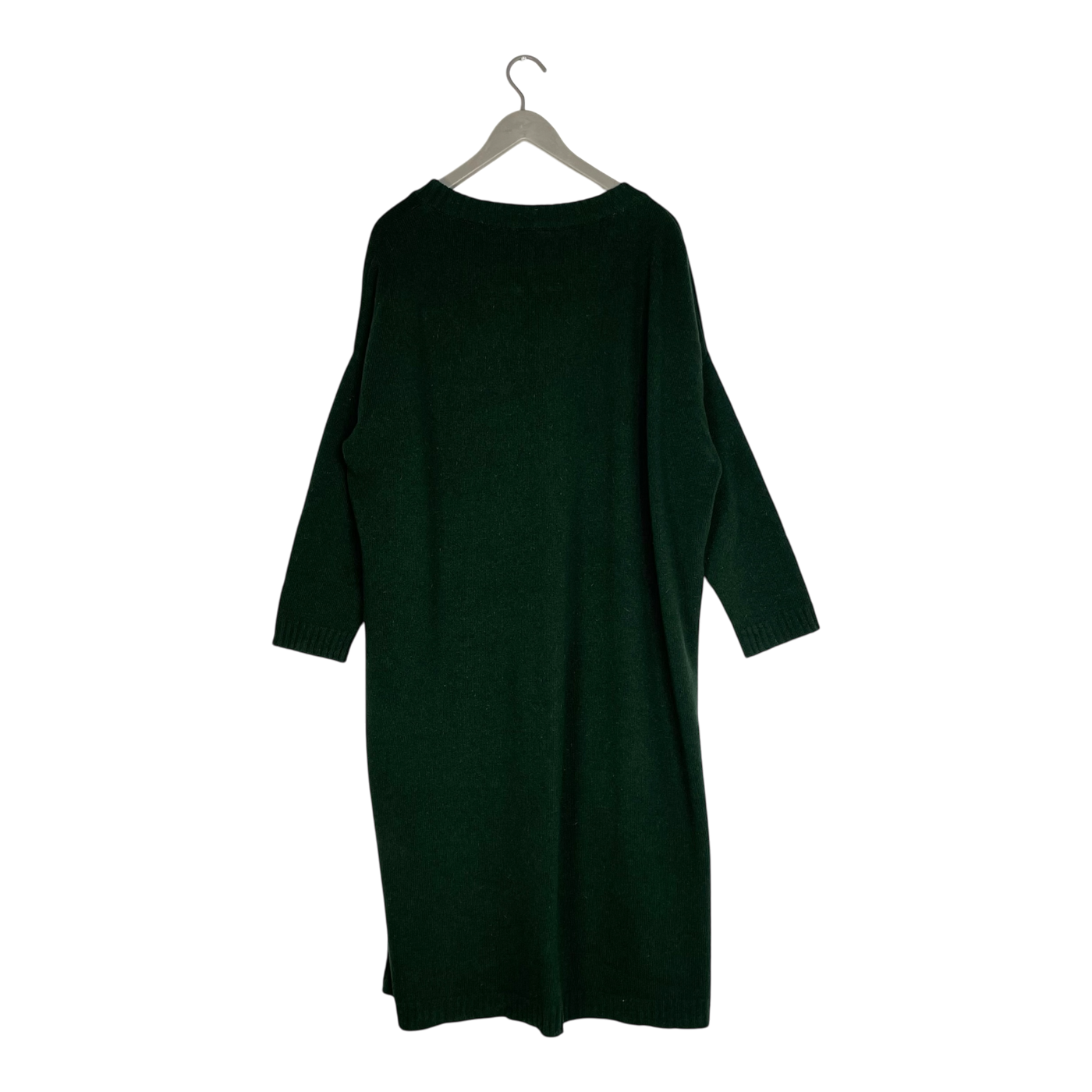 Papu wool knit dress, forest green | woman XL/XXL