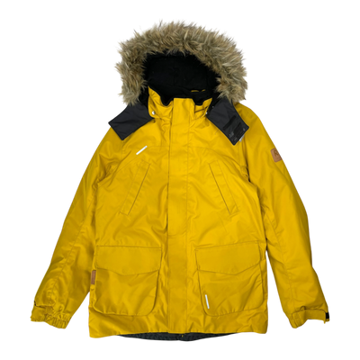 Reima serkku down jacket, yellow | 158cm