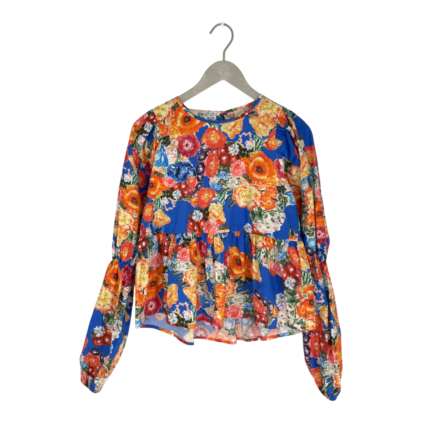 Kaiko double puff blouse, marigold | woman XS